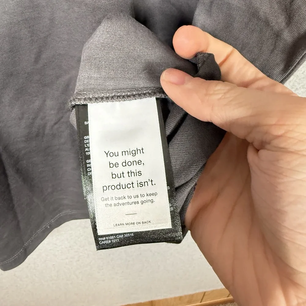 The North Face new tags